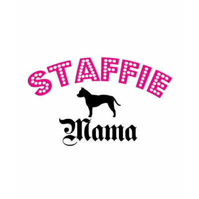 Am Staffordshire Terrier Mama T-Shirt