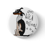 Am Wild Animal Pinback Buttons