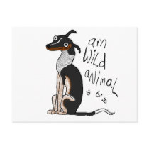Am Wild Animal Post Card