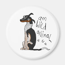 Am Wild Animal Refrigerator Magnet