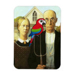 Amacaw Gothic Photo Magnet