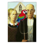 Amacaw Gothic Note Card