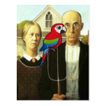 Amacaw Gothic Postcard