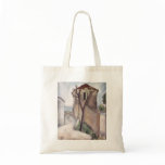 Amadeo Modigliani - Baum und Haus 1919 Tote Bag
