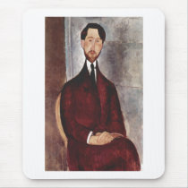 Amadeo Modigliani Porträt d Léopold Zborowski 1916 Mouse Pad