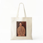 Amadeo Modigliani  Porträt des Chaiim Soutine 1916 Tote Bag