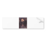 Amadeo Modigliani - Porträt des Diego Rivera 1914 Bumper Sticker