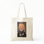 Amadeo Modigliani - Porträt des Leon Bakst 1917 Tote Bag