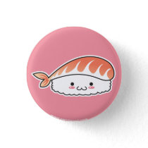 Amaebi Sushi Kawaii Buttons from Pandapad
