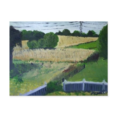 Amagansett Field Postcards by AaronMonet1