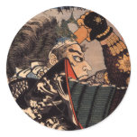 Amakasu Omi no Kami Round Stickers