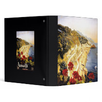 Amalfi Coastline Italian Travel Poster 1910 - 1920 Binders