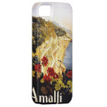 Amalfi Coastline Italian Travel Poster 1910 - 1920 iPhone 5 Cover