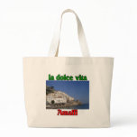 Amalfi Italy Canvas Bags