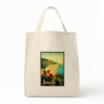Amalfi Italy Italia VintageTravel Advertisement bags