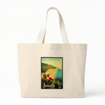 Amalfi Italy Italia VintageTravel Advertisement Tote Bag