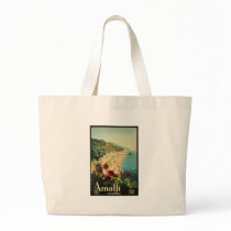 Amalfi, Italy vintage poster Bag