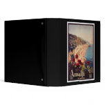 Amalfi, Italy  Vintage Travel Poster Binder