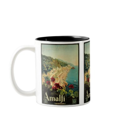 Amalfi Coffee Mug by RetroCommunications