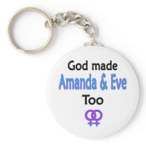 Amanda & Eve Key Chains