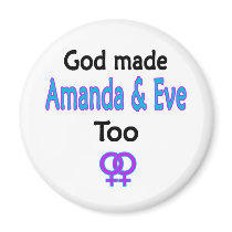 Amanda & Eve magnets