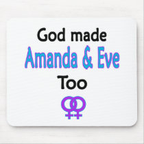 Amanda & Eve mousepads