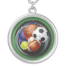 Amante de los deportes collar