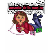 Amante Della Musica t-shirts by nextstopitaly Amante Della Musica t-shirts