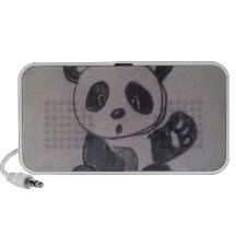 Amantes de la panda altavoces de viajar