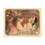 Amants, Alphonse Mucha Postcard