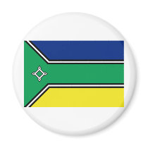 Amapá, Brazil Flag Fridge Magnets