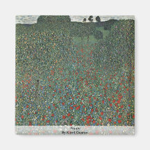 Amapola de Klimt Gustavo Iman De Nevera