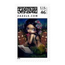 "Amara and the Book" Stamp