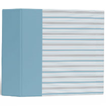 Amara Stripe Cornflower Binder binders
