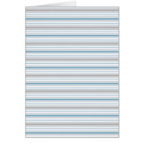 Amara Stripe Cornflower Note Card cards
