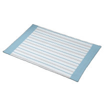 Amara Stripe Cornflower Placemat placemats