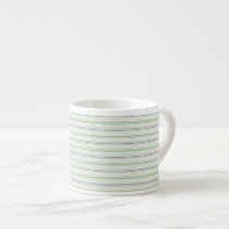 Amara Stripe  pistachio Espresso Mug mugs