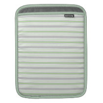 Amara Stripe pistachio iPad Sleeve ipad sleeves