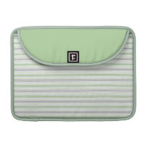 Amara Stripe pistachio MacBook Pro Sleeve macbook sleeves