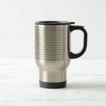 Amara Stripe pistachio Travel Mug mugs
