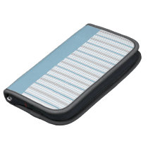 Amara Stripes Cornflower Folio Organizer planners