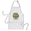 Amaral Family Crest aprons by coatsofarms Amaral Family Crest aprons