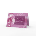 Amaranth Floral Wedding Invitation :: Pink cards by filigree Amaranth Floral Wedding Invitation :: Pink cards