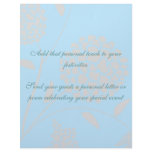 Amaranth Letterhead Blue :: Customisable