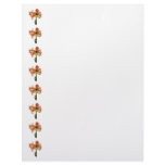 Amaryllis Apple Blossom Custom Letterhead