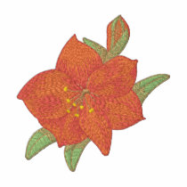 Amaryllis embroidered shirts by ZazzleEmbroidery Amaryllis embroidered shirts