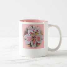 Amaryllis Flower Pink Tea or Coffee Mug