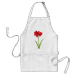 amaryllis, red, beautiful, flower