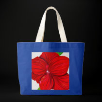 Amaryllis Jumbo Tote bags