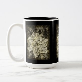 Amaryllis Old Time Sketch zazzle_mug